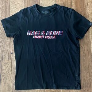 Rag & Bone Black Universal Tee